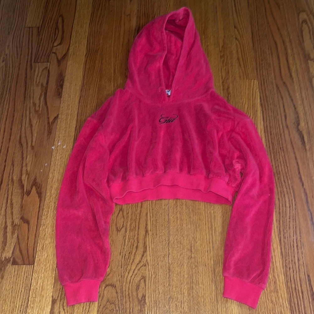 I.Am.Gia Woman’s Red Hoodie Size S